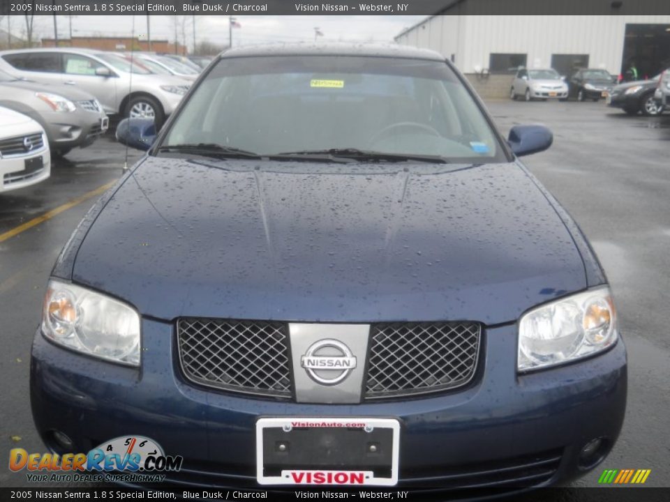 2005 Nissan Sentra 1.8 S Special Edition Blue Dusk / Charcoal Photo #12