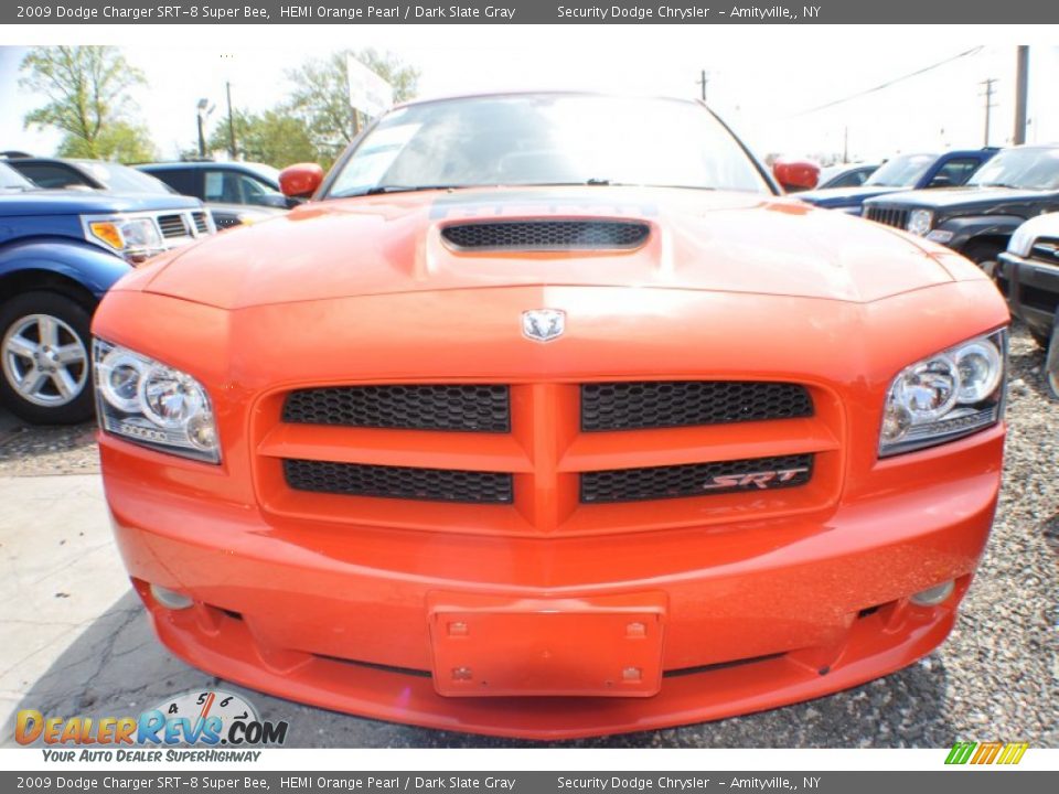 2009 Dodge Charger SRT-8 Super Bee HEMI Orange Pearl / Dark Slate Gray Photo #2