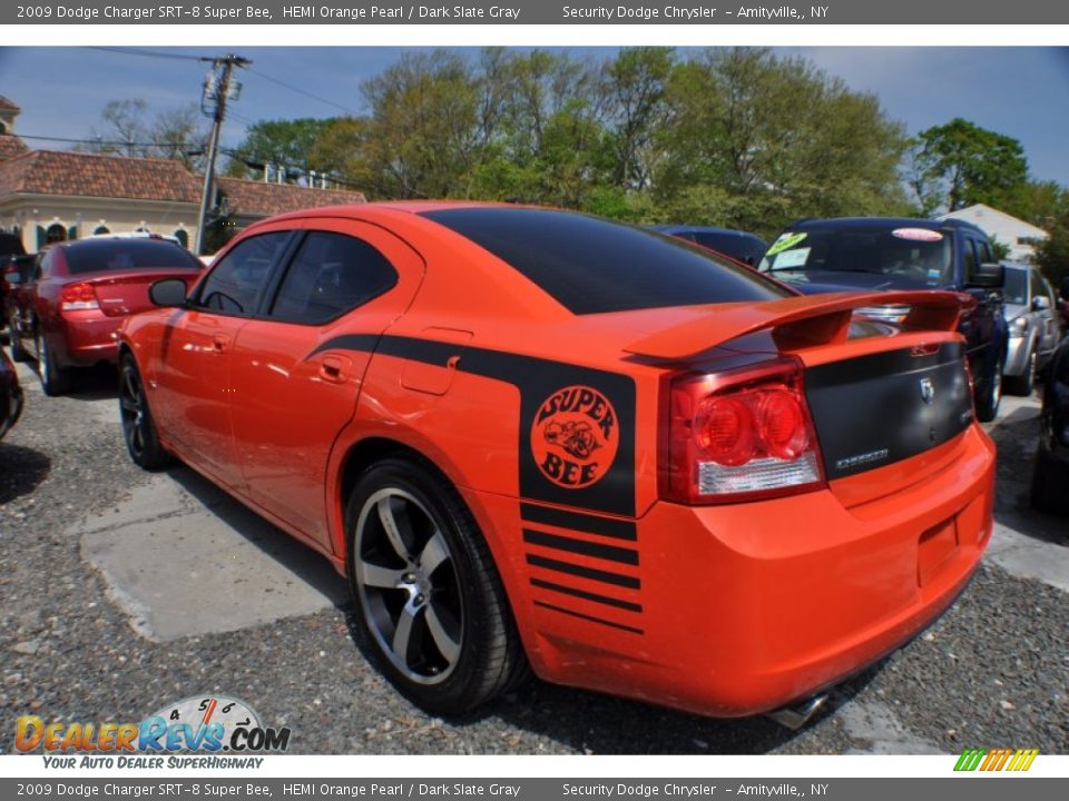 HEMI Orange Pearl 2009 Dodge Charger SRT-8 Super Bee Photo #3