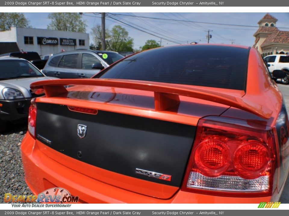 2009 Dodge Charger SRT-8 Super Bee HEMI Orange Pearl / Dark Slate Gray Photo #4
