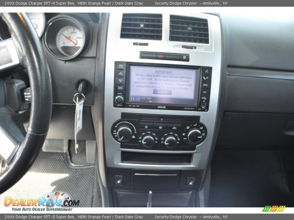 2009 Dodge Charger SRT-8 Super Bee HEMI Orange Pearl / Dark Slate Gray Photo #7
