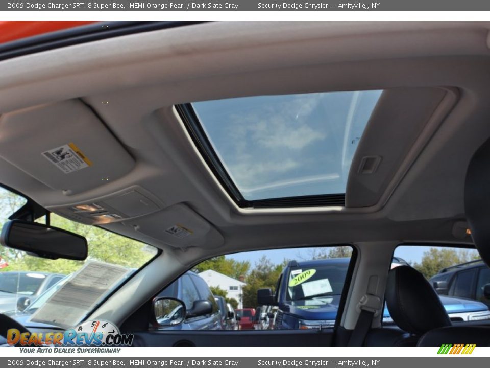2009 Dodge Charger SRT-8 Super Bee HEMI Orange Pearl / Dark Slate Gray Photo #11