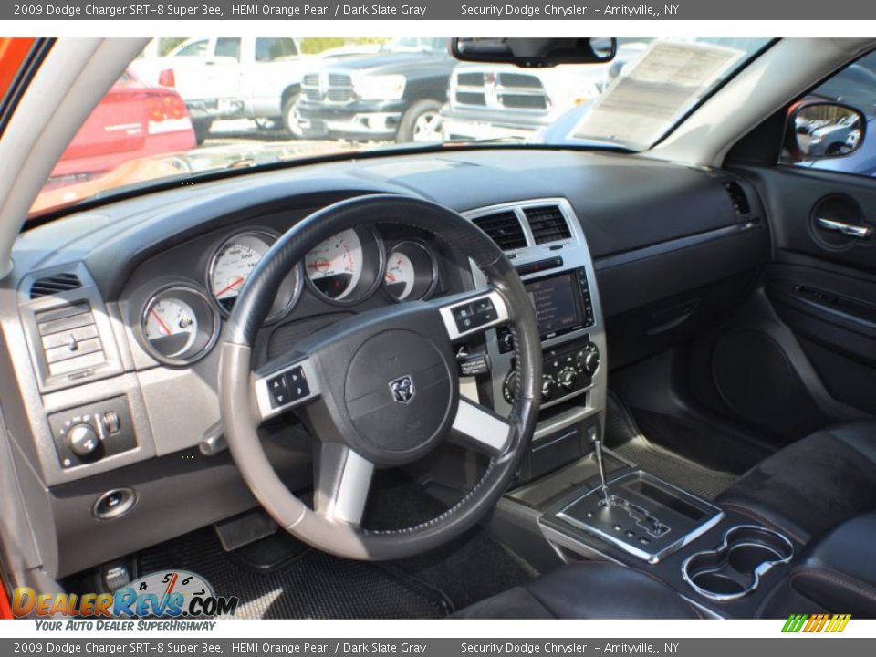 Dark Slate Gray Interior - 2009 Dodge Charger SRT-8 Super Bee Photo #12