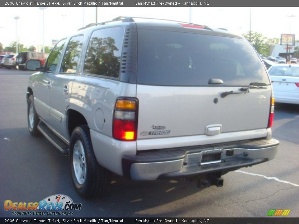2006 Chevrolet Tahoe LT 4x4 Silver Birch Metallic / Tan/Neutral Photo #3