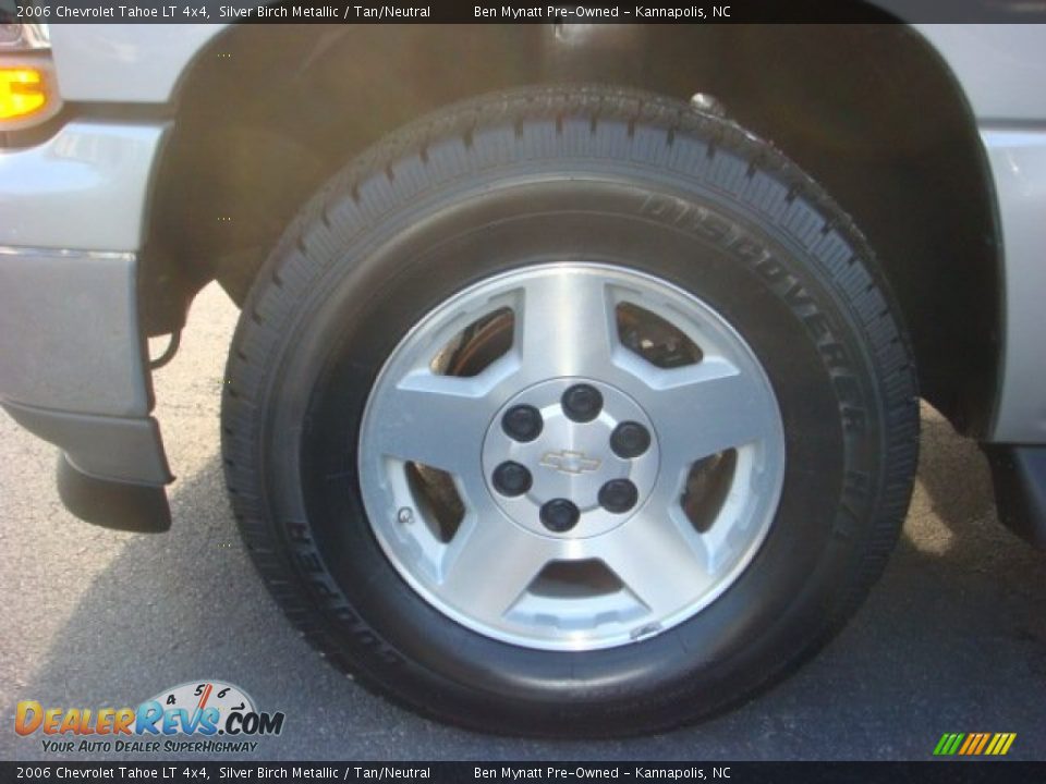 2006 Chevrolet Tahoe LT 4x4 Silver Birch Metallic / Tan/Neutral Photo #8