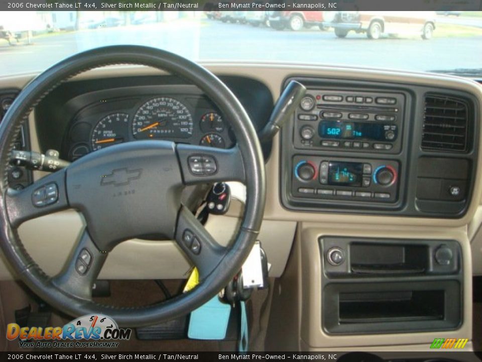 2006 Chevrolet Tahoe LT 4x4 Silver Birch Metallic / Tan/Neutral Photo #14