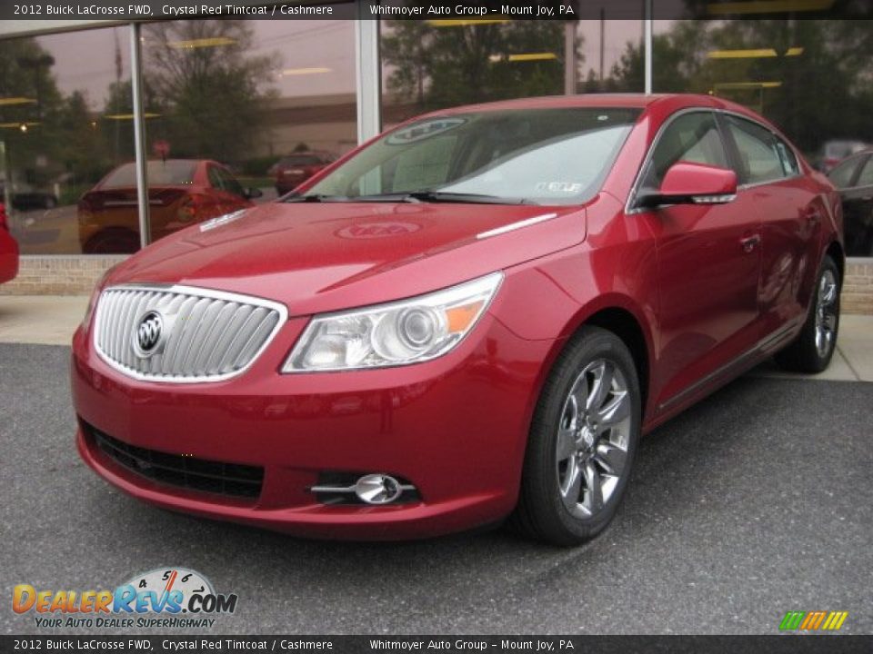 2012 Buick LaCrosse FWD Crystal Red Tintcoat / Cashmere Photo #2