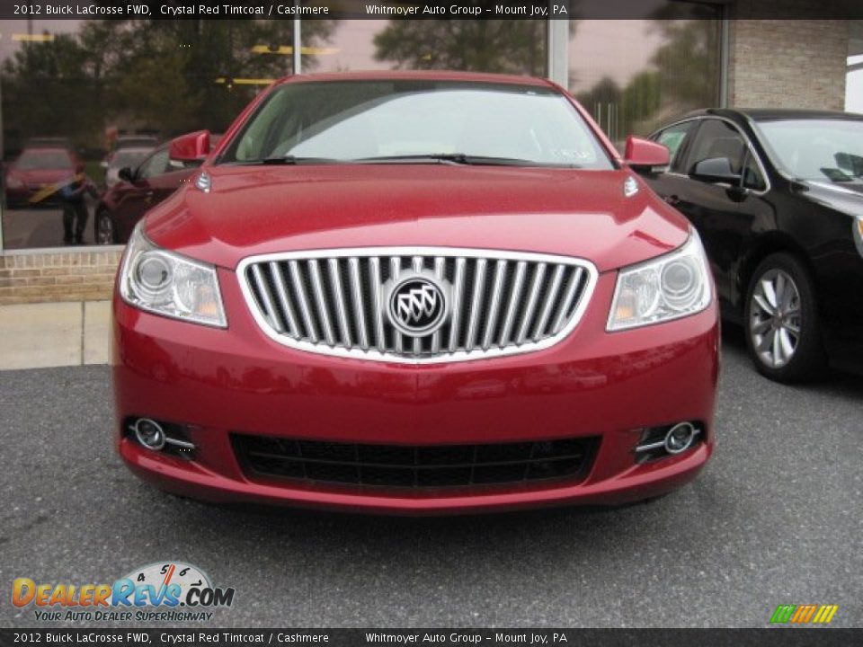 2012 Buick LaCrosse FWD Crystal Red Tintcoat / Cashmere Photo #3