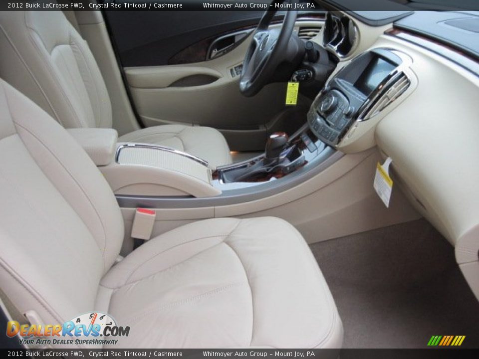 2012 Buick LaCrosse FWD Crystal Red Tintcoat / Cashmere Photo #4