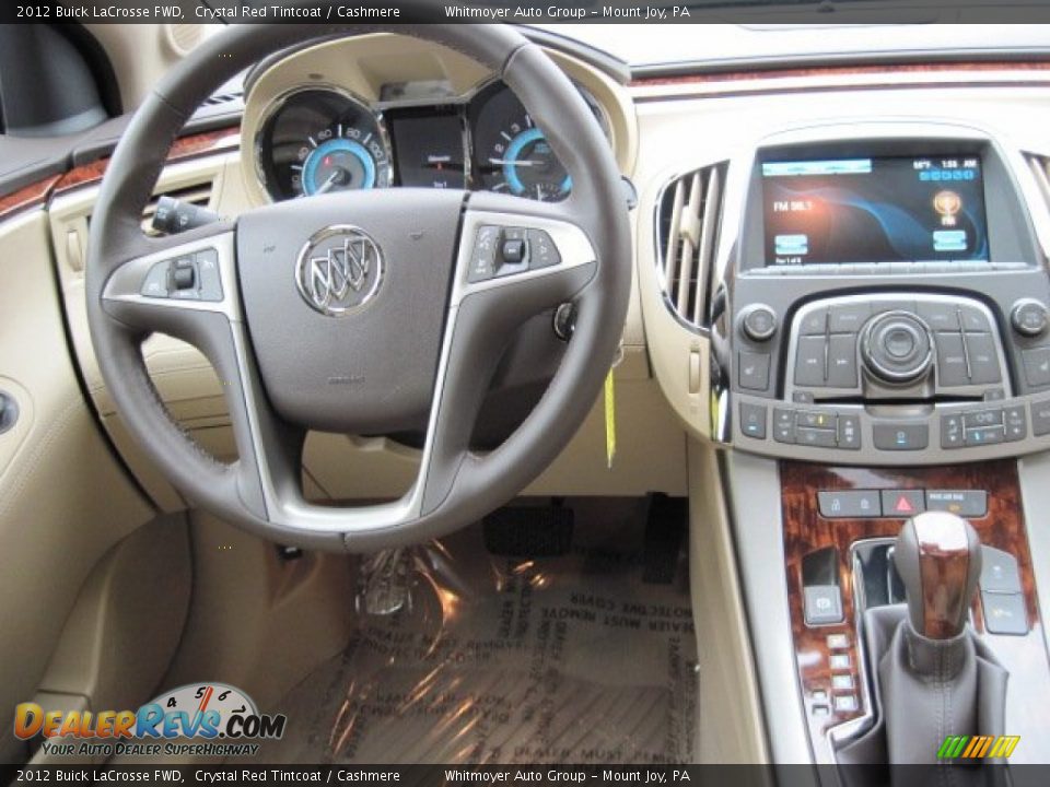 2012 Buick LaCrosse FWD Crystal Red Tintcoat / Cashmere Photo #5