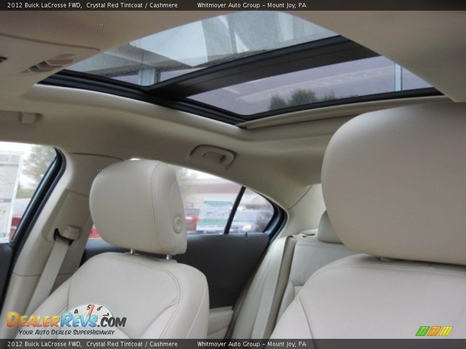 2012 Buick LaCrosse FWD Crystal Red Tintcoat / Cashmere Photo #6