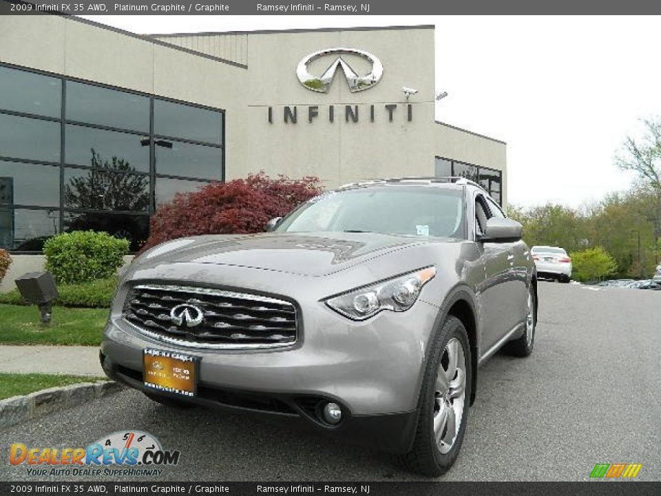 2009 Infiniti FX 35 AWD Platinum Graphite / Graphite Photo #1