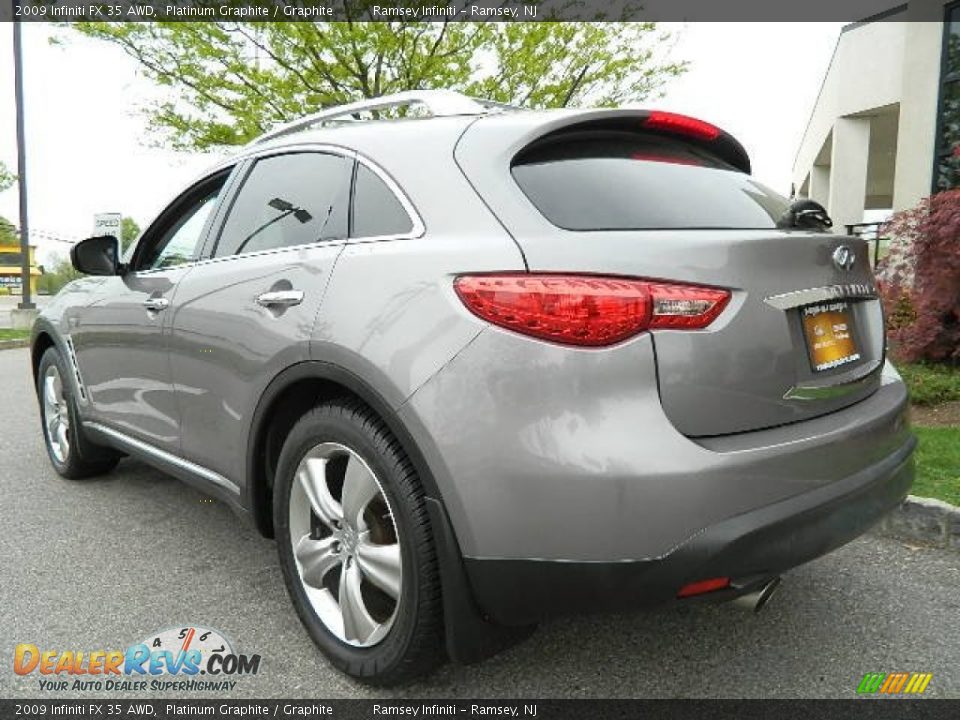 2009 Infiniti FX 35 AWD Platinum Graphite / Graphite Photo #3