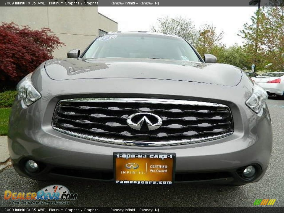 2009 Infiniti FX 35 AWD Platinum Graphite / Graphite Photo #7