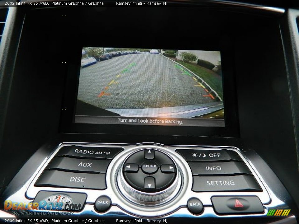 2009 Infiniti FX 35 AWD Platinum Graphite / Graphite Photo #13