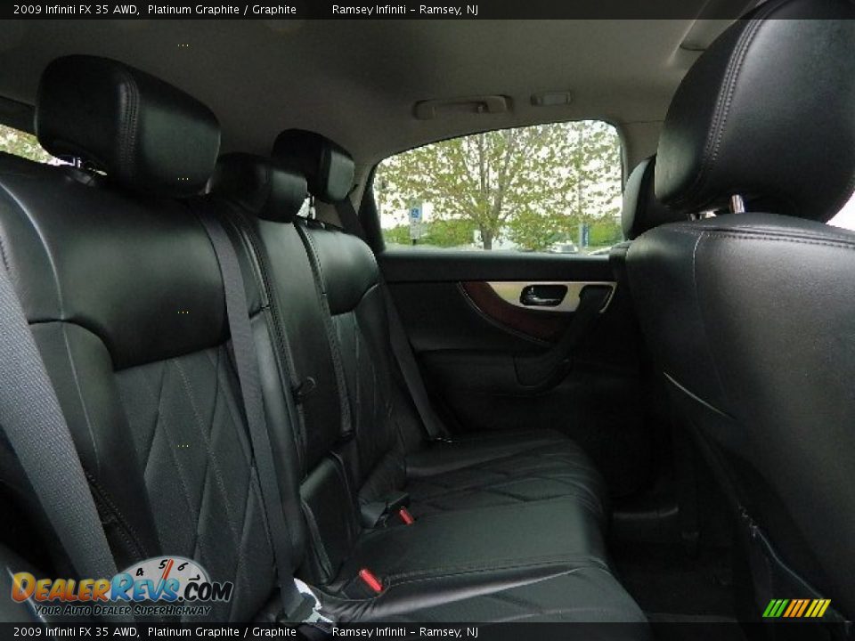2009 Infiniti FX 35 AWD Platinum Graphite / Graphite Photo #21