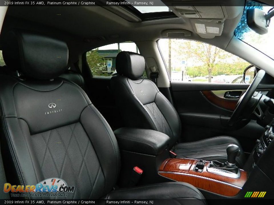 Graphite Interior - 2009 Infiniti FX 35 AWD Photo #23