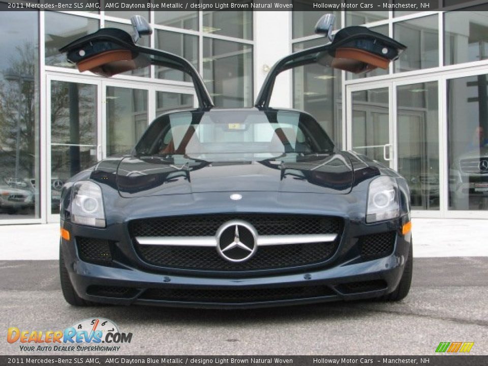 AMG Daytona Blue Metallic 2011 Mercedes-Benz SLS AMG Photo #1