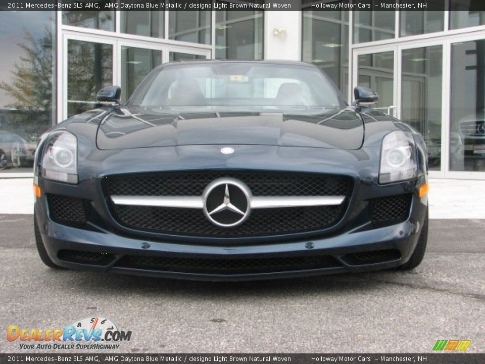 AMG Daytona Blue Metallic 2011 Mercedes-Benz SLS AMG Photo #3