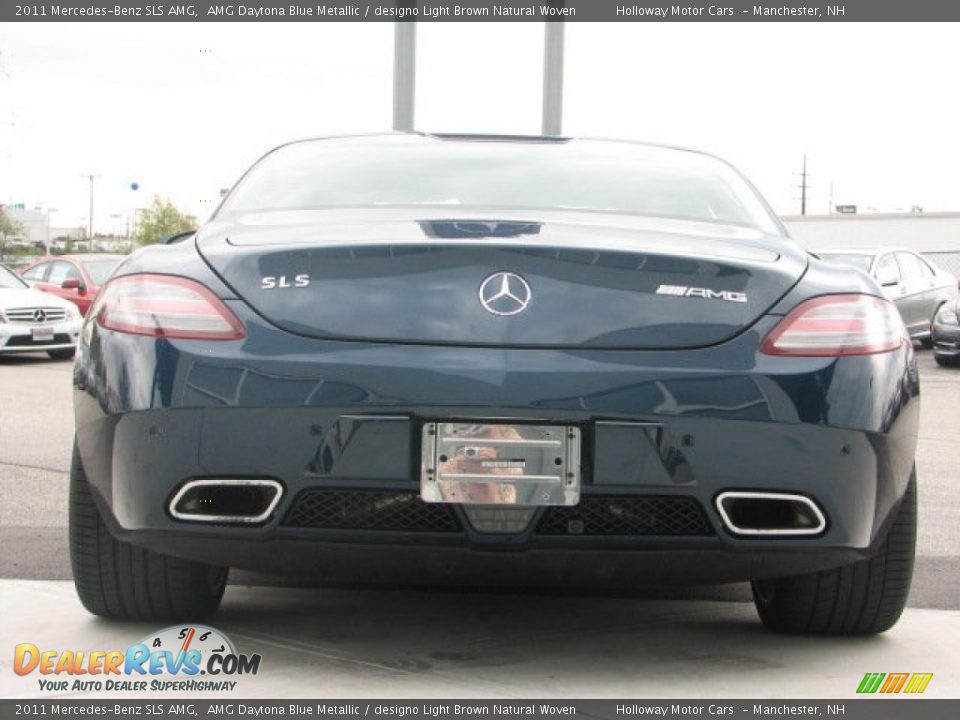 AMG Daytona Blue Metallic 2011 Mercedes-Benz SLS AMG Photo #4