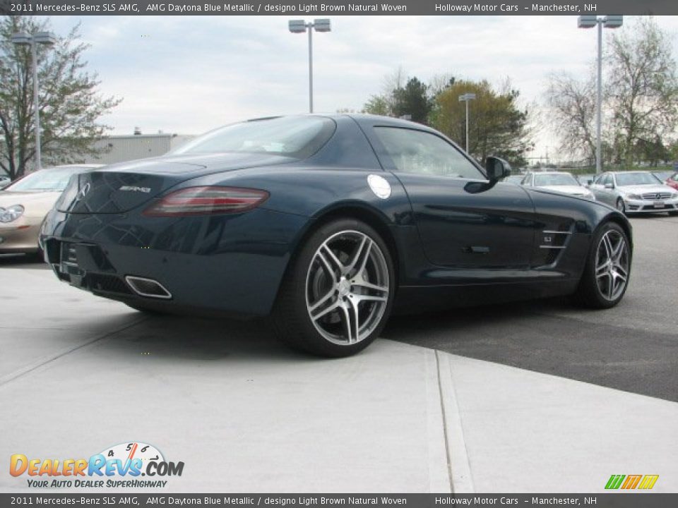 AMG Daytona Blue Metallic 2011 Mercedes-Benz SLS AMG Photo #5