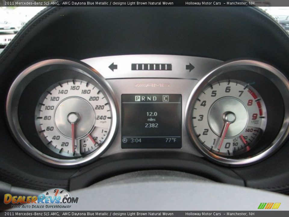 2011 Mercedes-Benz SLS AMG Gauges Photo #15