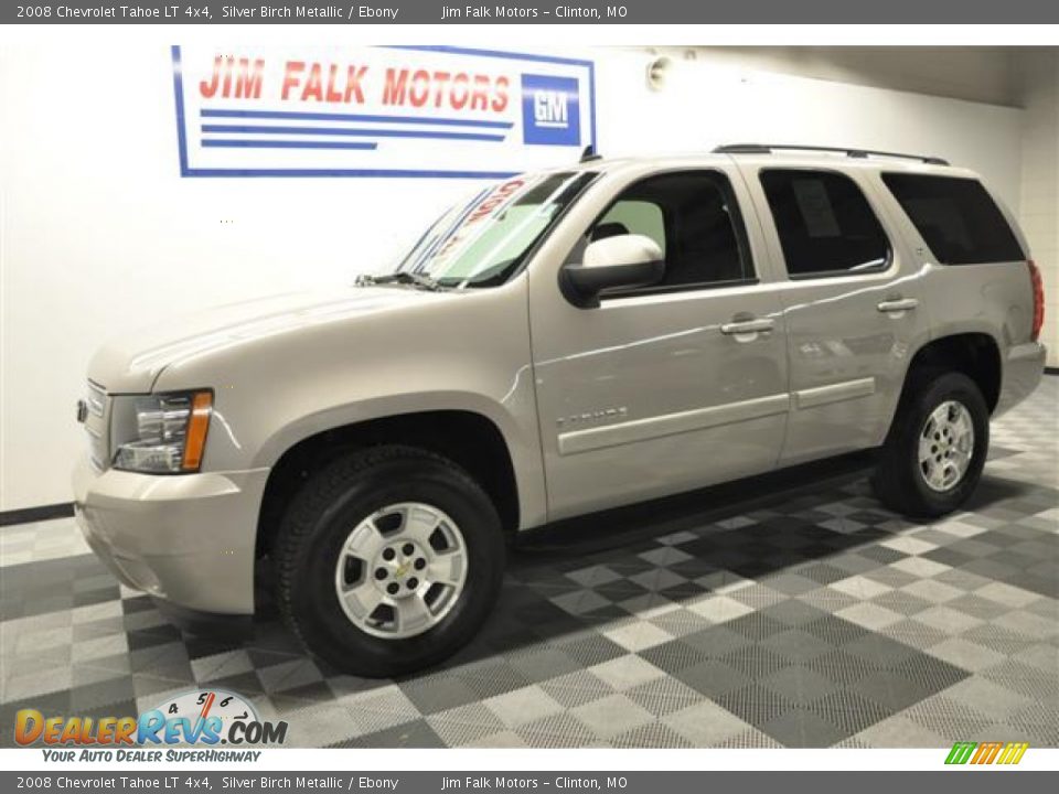 2008 Chevrolet Tahoe LT 4x4 Silver Birch Metallic / Ebony Photo #1