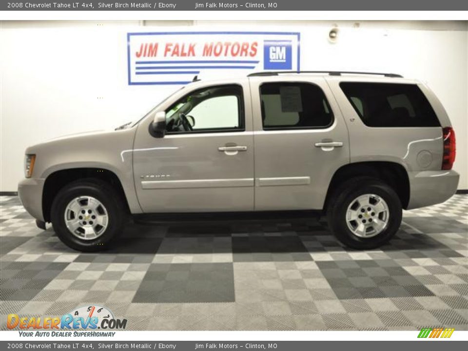 2008 Chevrolet Tahoe LT 4x4 Silver Birch Metallic / Ebony Photo #2