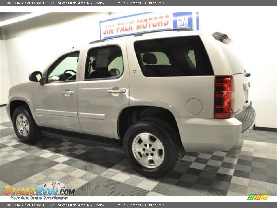 2008 Chevrolet Tahoe LT 4x4 Silver Birch Metallic / Ebony Photo #3