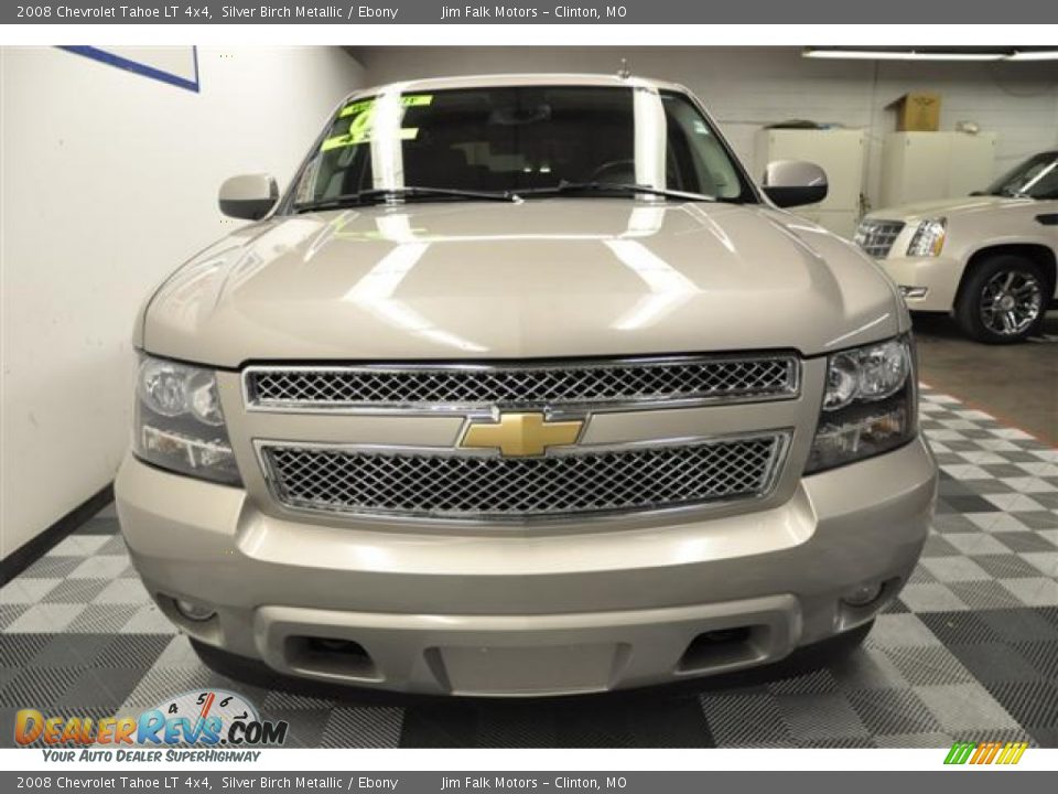 2008 Chevrolet Tahoe LT 4x4 Silver Birch Metallic / Ebony Photo #4