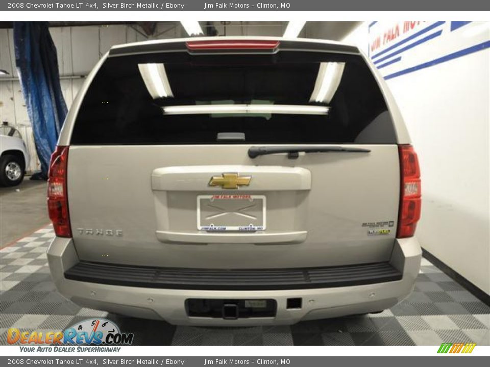 2008 Chevrolet Tahoe LT 4x4 Silver Birch Metallic / Ebony Photo #5