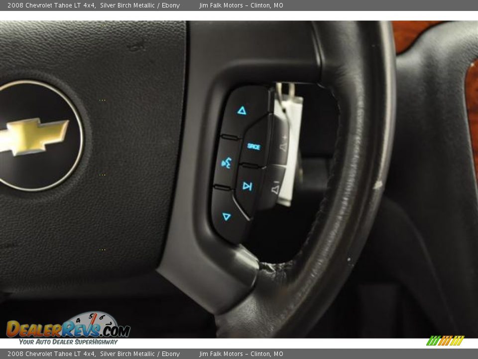 2008 Chevrolet Tahoe LT 4x4 Silver Birch Metallic / Ebony Photo #14