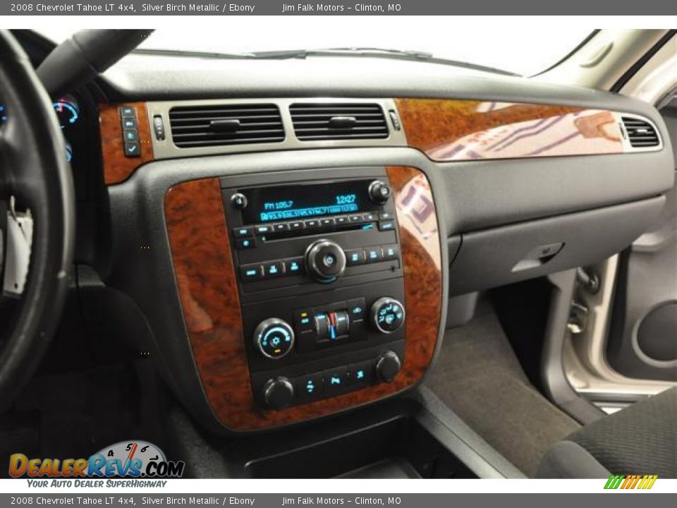 2008 Chevrolet Tahoe LT 4x4 Silver Birch Metallic / Ebony Photo #16