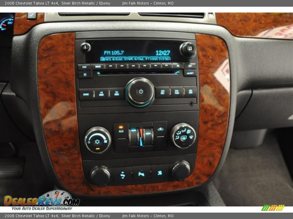 2008 Chevrolet Tahoe LT 4x4 Silver Birch Metallic / Ebony Photo #17