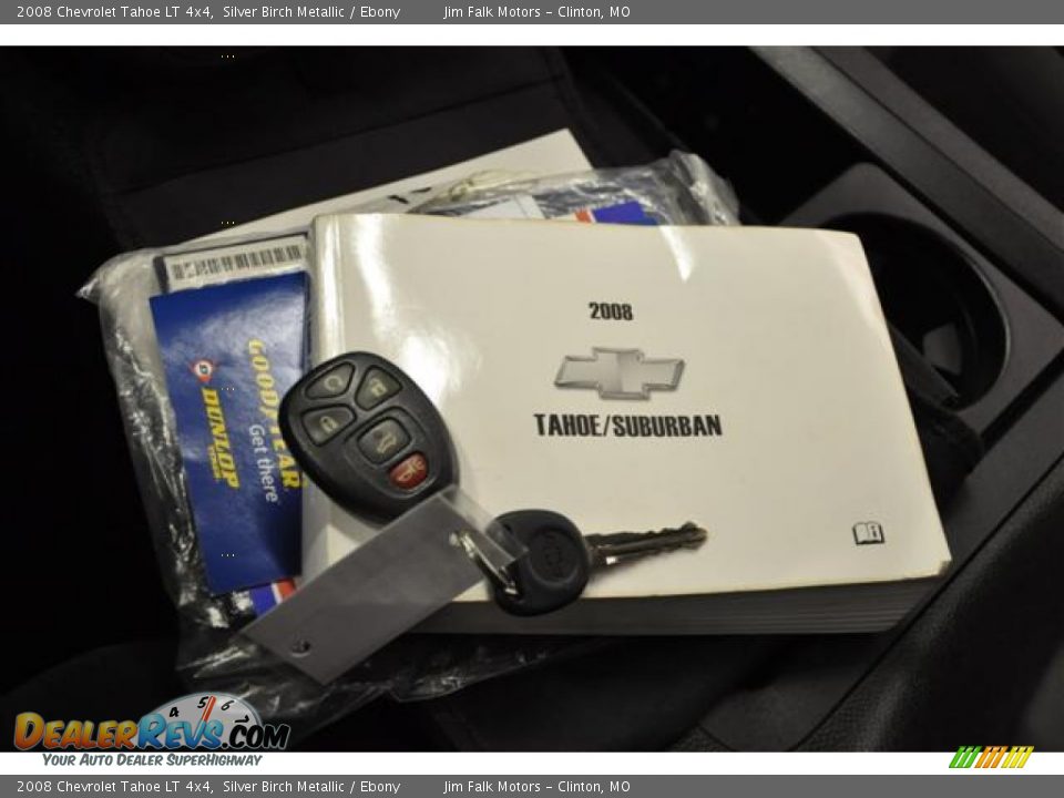 2008 Chevrolet Tahoe LT 4x4 Silver Birch Metallic / Ebony Photo #18