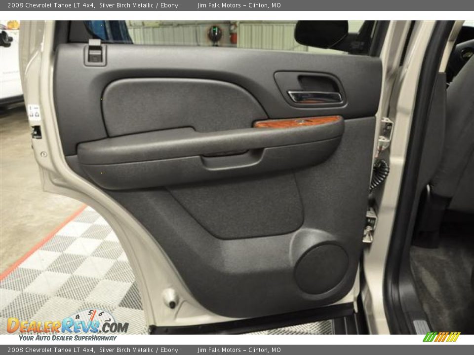 2008 Chevrolet Tahoe LT 4x4 Silver Birch Metallic / Ebony Photo #19
