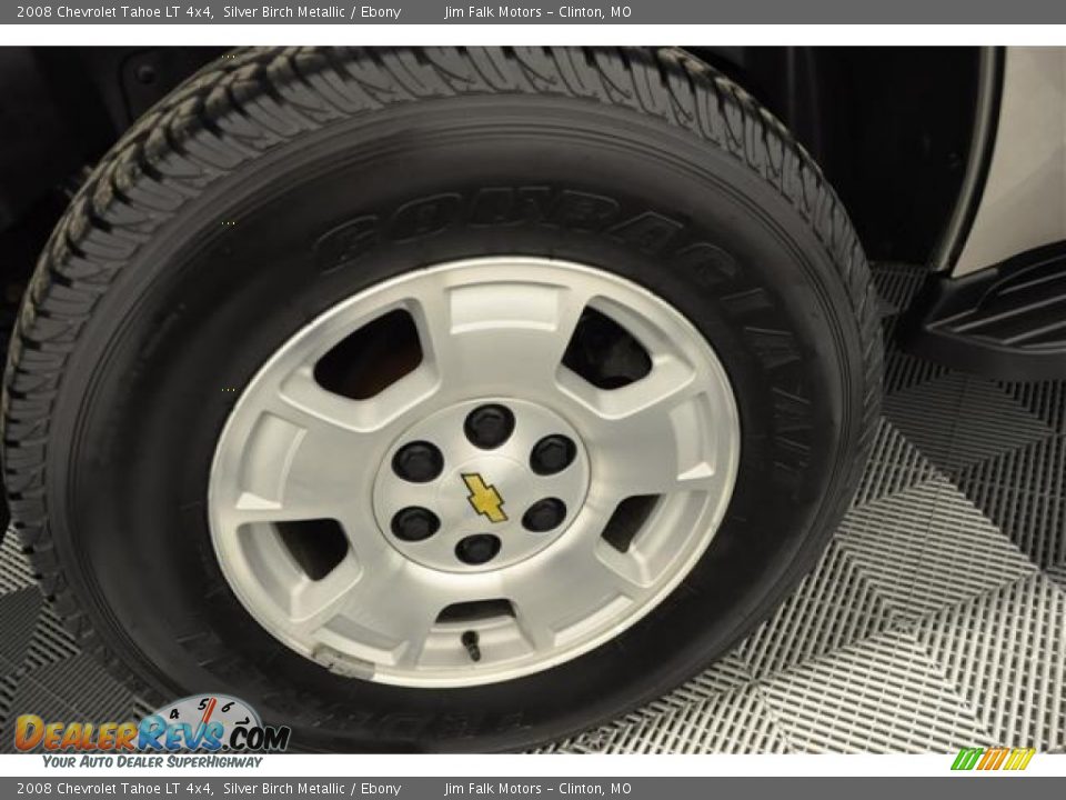 2008 Chevrolet Tahoe LT 4x4 Silver Birch Metallic / Ebony Photo #25