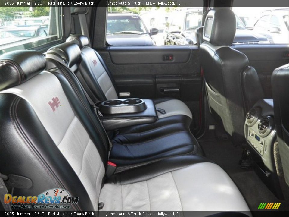 2005 Hummer H2 SUT Red Metallic / Ebony Black Photo #17