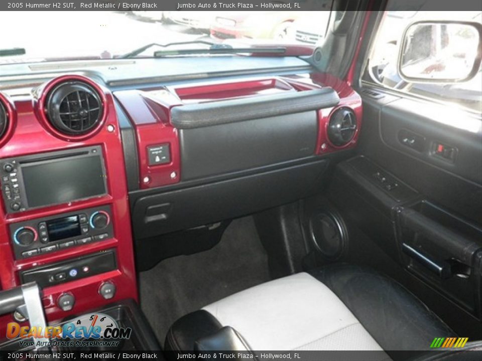 2005 Hummer H2 SUT Red Metallic / Ebony Black Photo #19