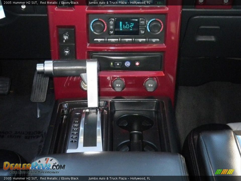 2005 Hummer H2 SUT Red Metallic / Ebony Black Photo #23