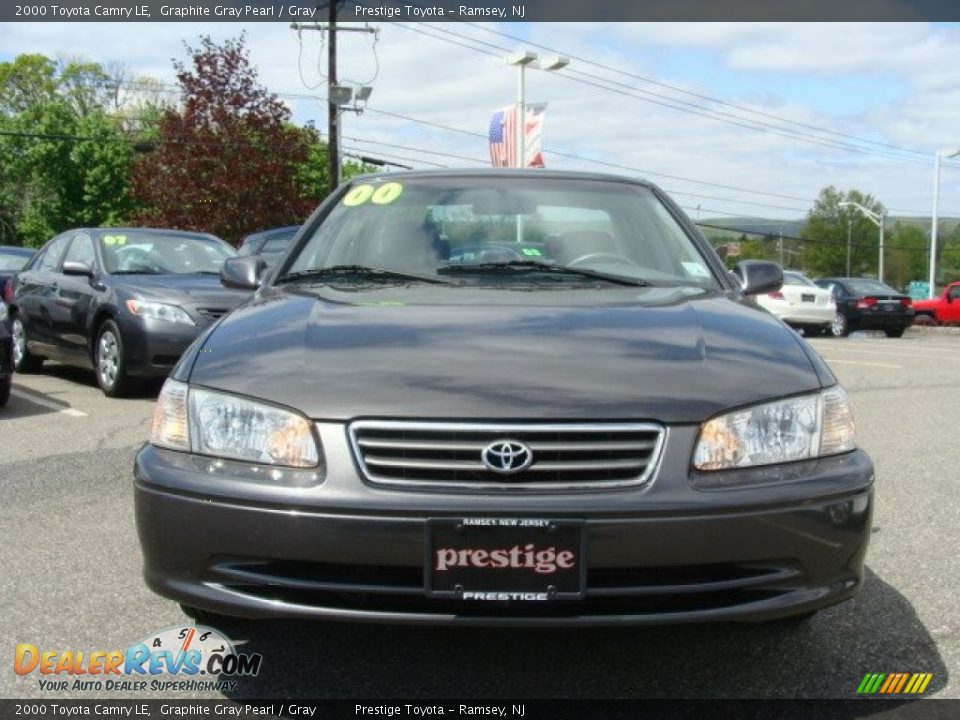 2000 Toyota Camry LE Graphite Gray Pearl / Gray Photo #2
