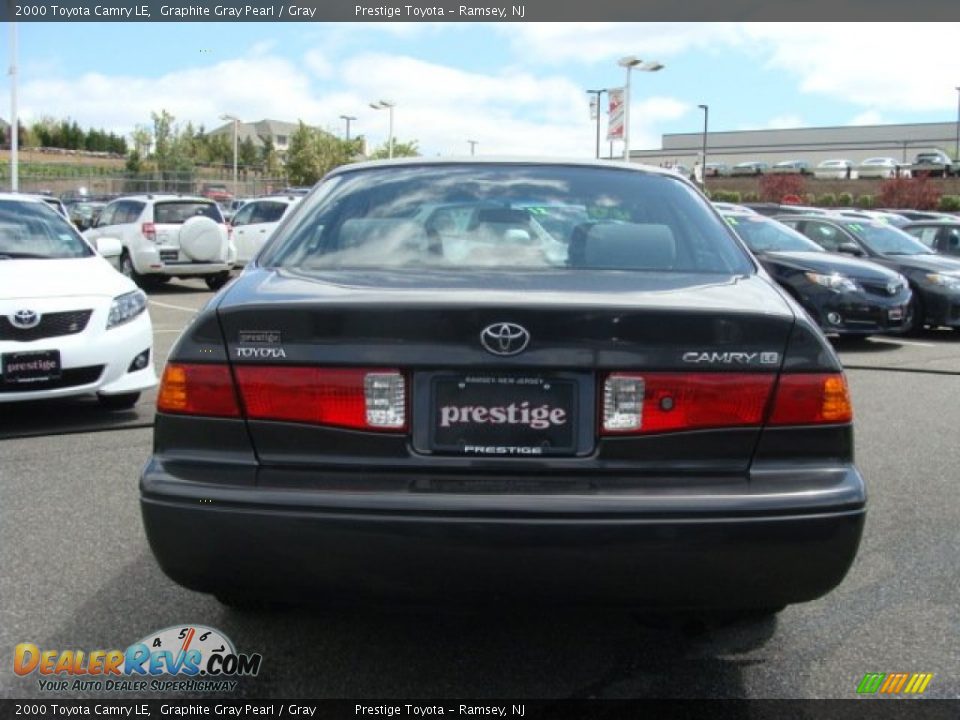 2000 Toyota Camry LE Graphite Gray Pearl / Gray Photo #5