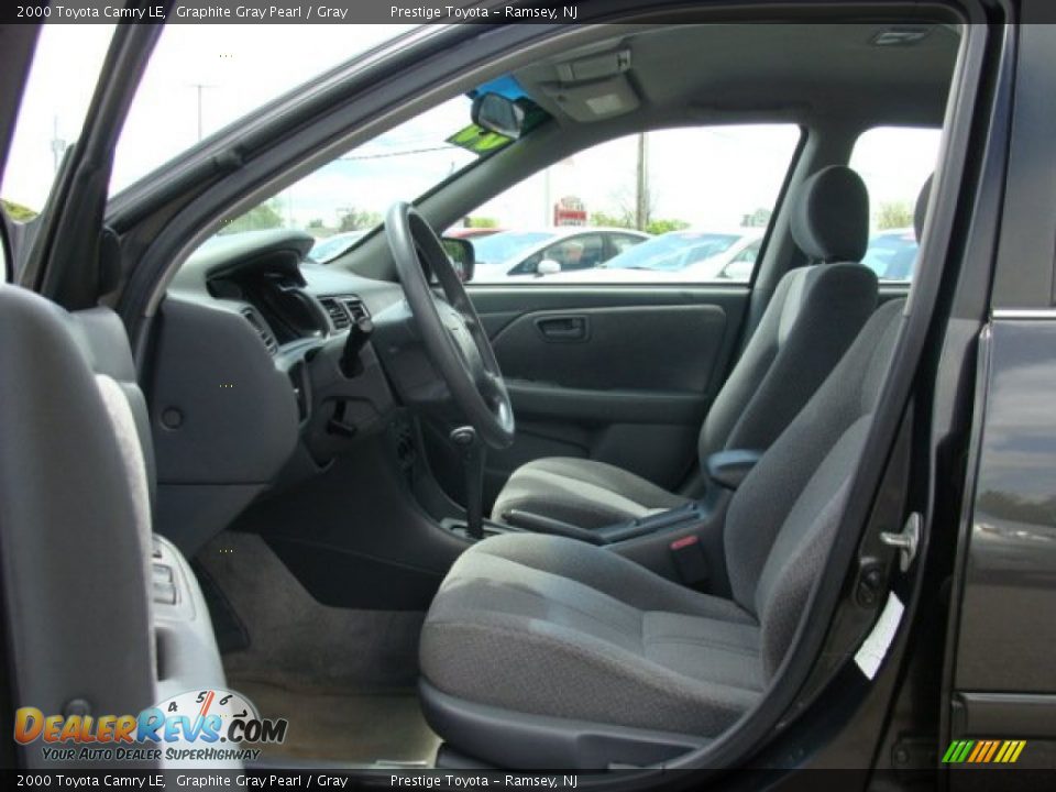 2000 Toyota Camry LE Graphite Gray Pearl / Gray Photo #7