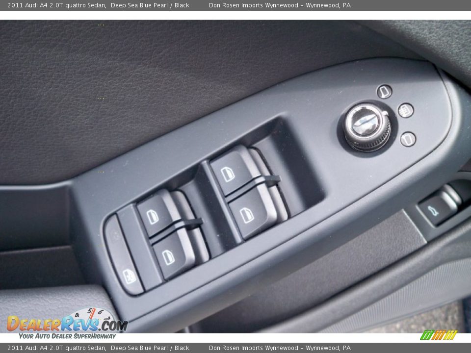 2011 Audi A4 2.0T quattro Sedan Deep Sea Blue Pearl / Black Photo #13