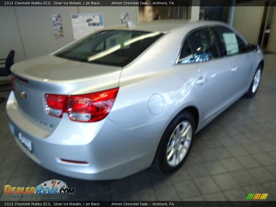 2013 Chevrolet Malibu ECO Silver Ice Metallic / Jet Black Photo #4