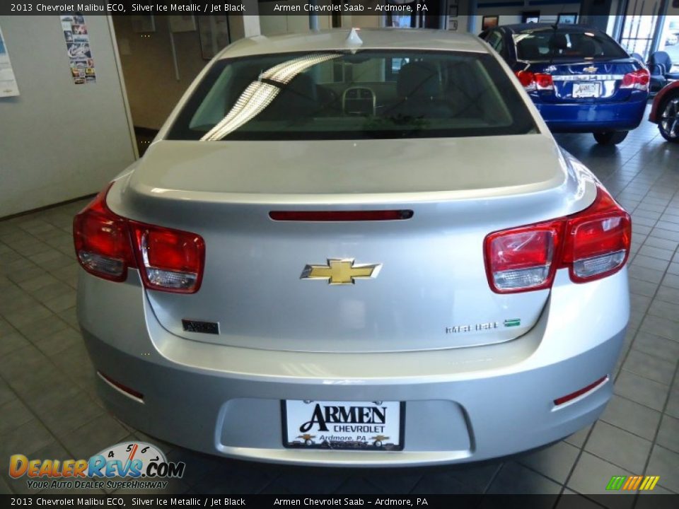 2013 Chevrolet Malibu ECO Silver Ice Metallic / Jet Black Photo #5