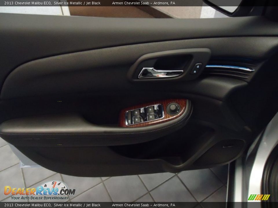 2013 Chevrolet Malibu ECO Silver Ice Metallic / Jet Black Photo #9