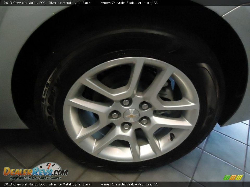 2013 Chevrolet Malibu ECO Silver Ice Metallic / Jet Black Photo #10