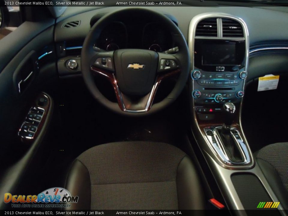 2013 Chevrolet Malibu ECO Silver Ice Metallic / Jet Black Photo #12