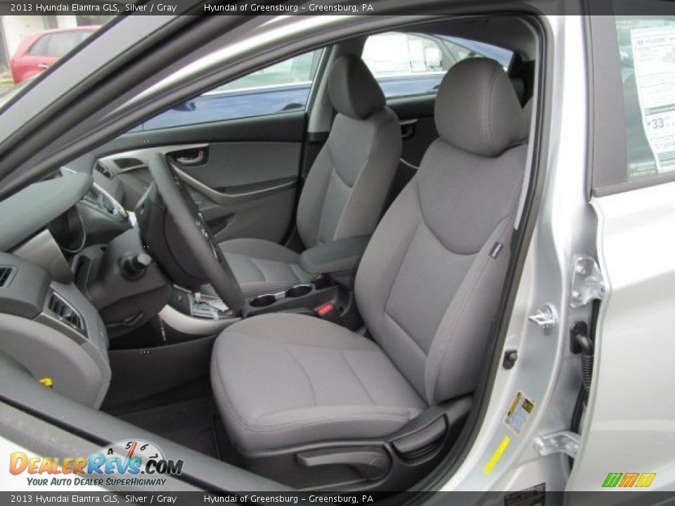 2013 Hyundai Elantra GLS Silver / Gray Photo #5